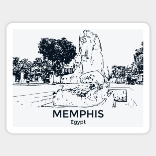 Memphis - Egypt Magnet
